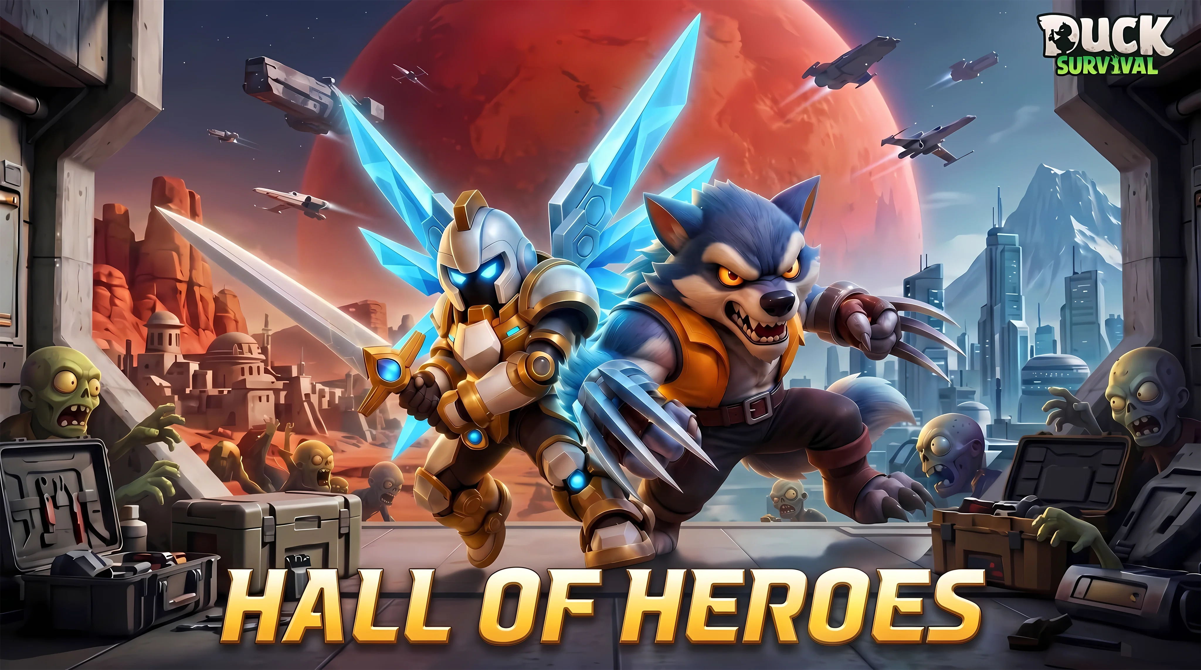 Banner oficial del evento Hall of Heroes