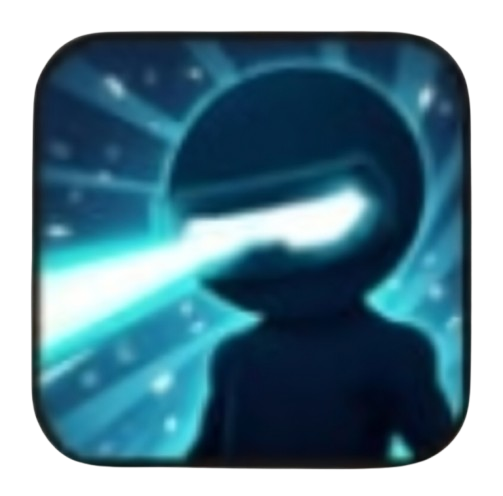 Icono de Rayo Concentrado Holográfico