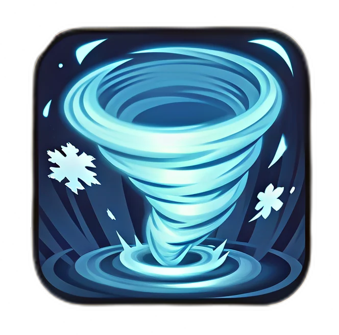 Icono de Torbellino de Hielo