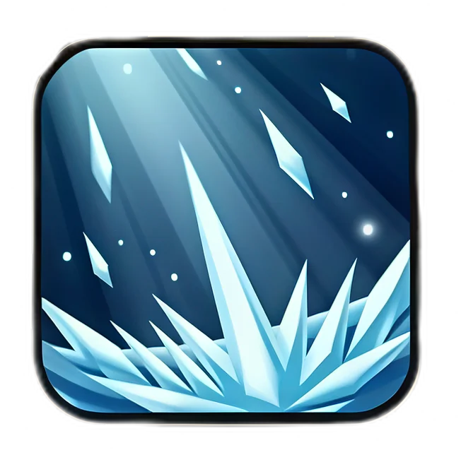 Icono de Lluvia de Hielo