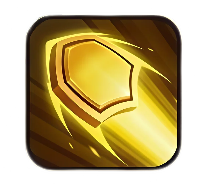 Icono de Golpe de Escudo de Luz